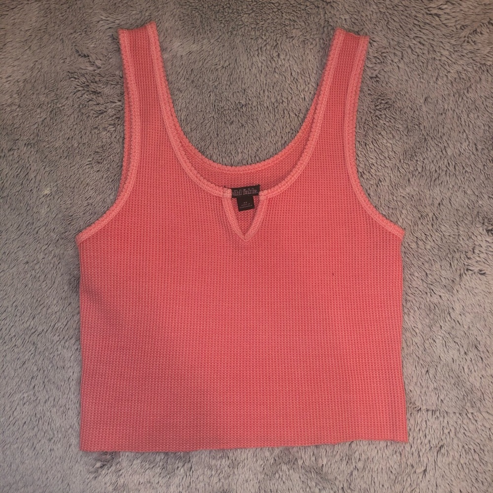 neon slit tank